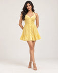 Schiffli Dress