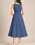 Marlin Chambray Denim Dress