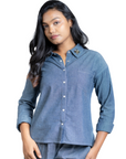 Chambray Denim Bee shirt