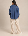 Chambray Denim Bee shirt