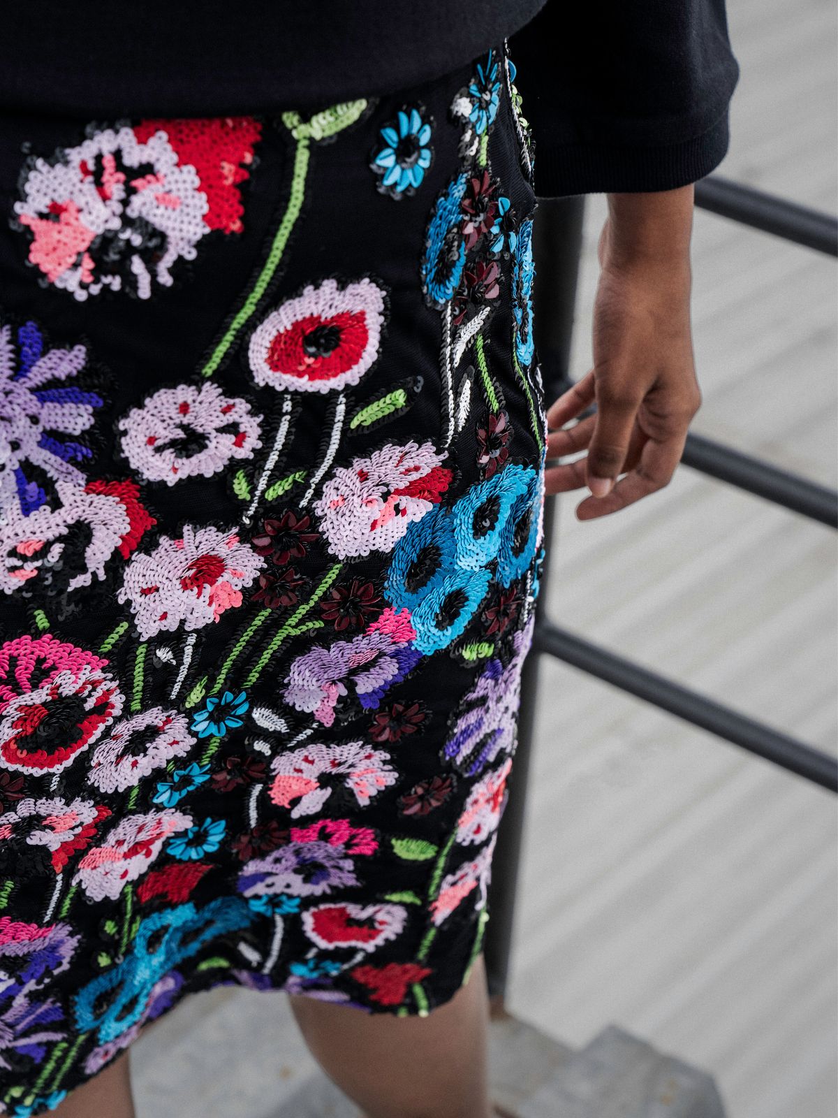 スカート garden lace wrap skirt/CODEA