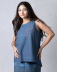 Tosca Denim Top