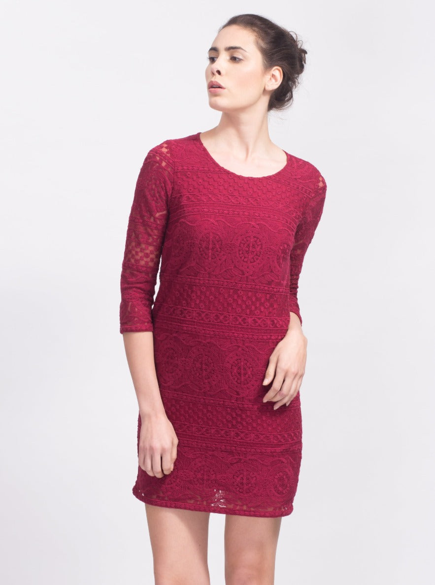 VENICE DRESS Maroon - Buy Online at The WAYW www.thewayw.com VENICE DRESS Maroon - Buy Online at The WAYW www.thewayw.com