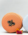 WAYW Hand Embroidered Bee Jewelry Box