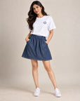 Dory Chambray Denim Skirt