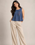Tosca Denim Top