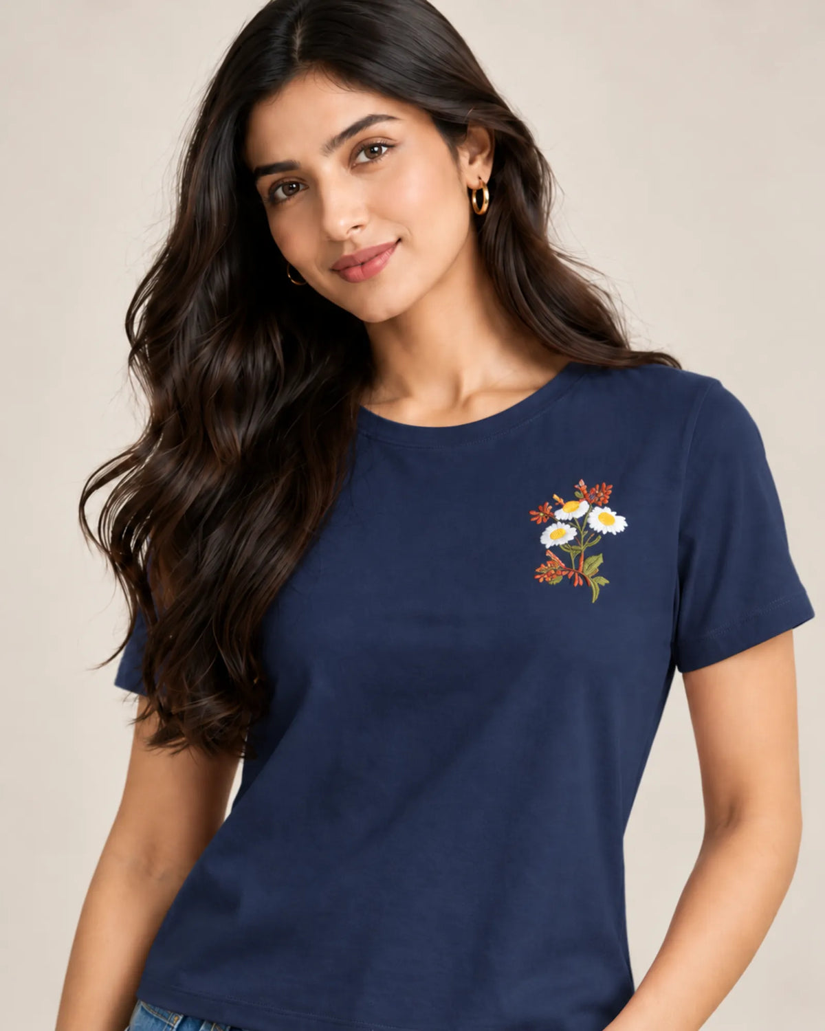 Botanical Daisy Tee