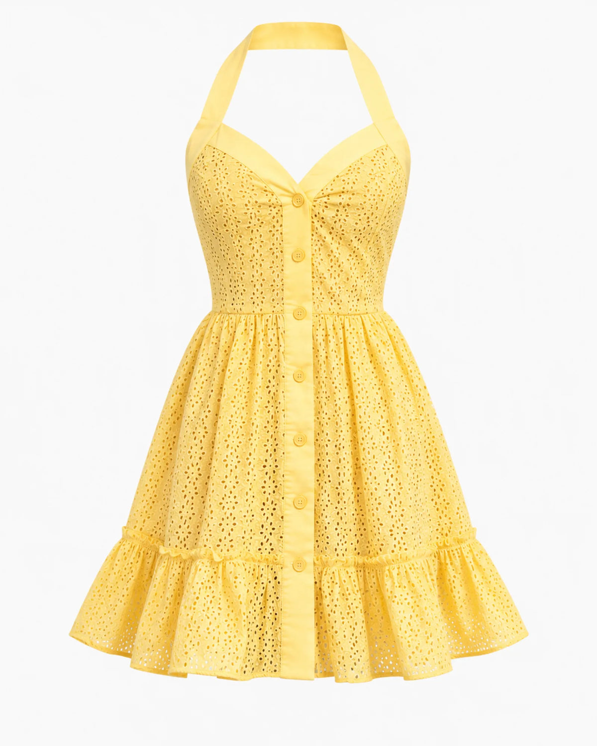 Schiffli Dress