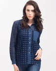 Boho Shirt Blue